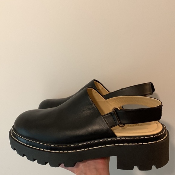 Poppy Barley The Lug Mule in size 10, excellent condition - Picture 3 of 16